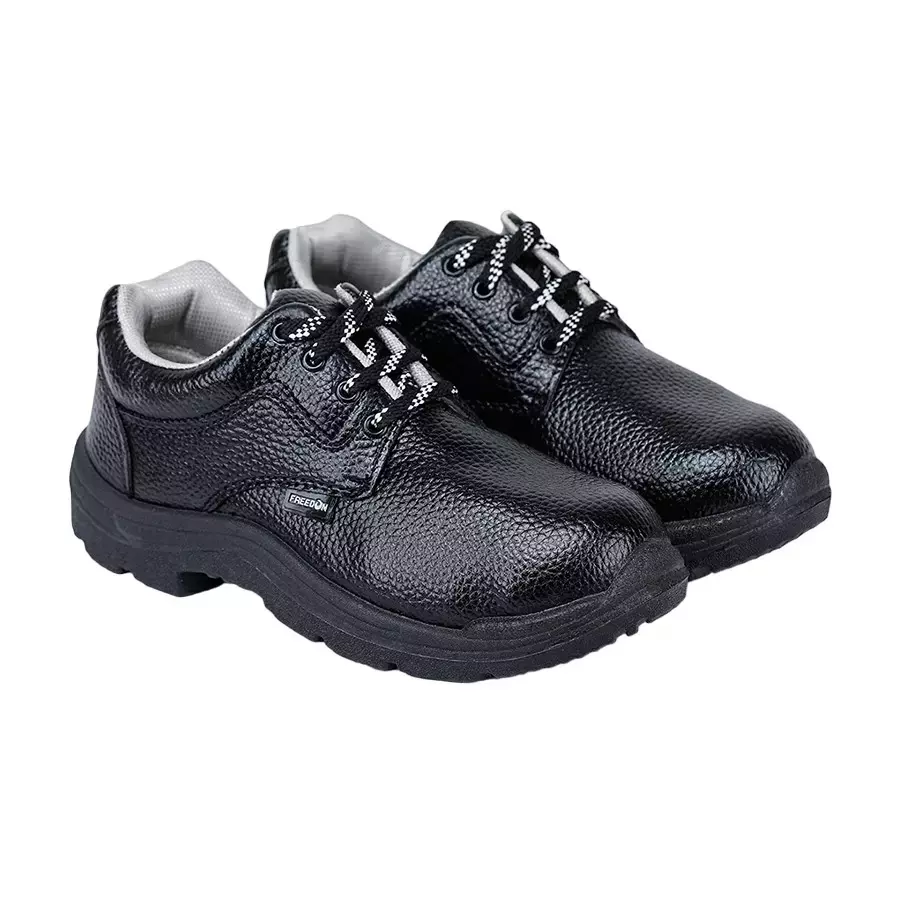 Liberty VIJETA-01 Steel Toe Safety Shoes Low Ankle Black Size UK 6