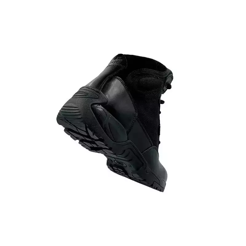 Allen Cooper Plain Toe Combat Boot High Ankle Rubber Sole Size 5 UK/India Black, AC-6088