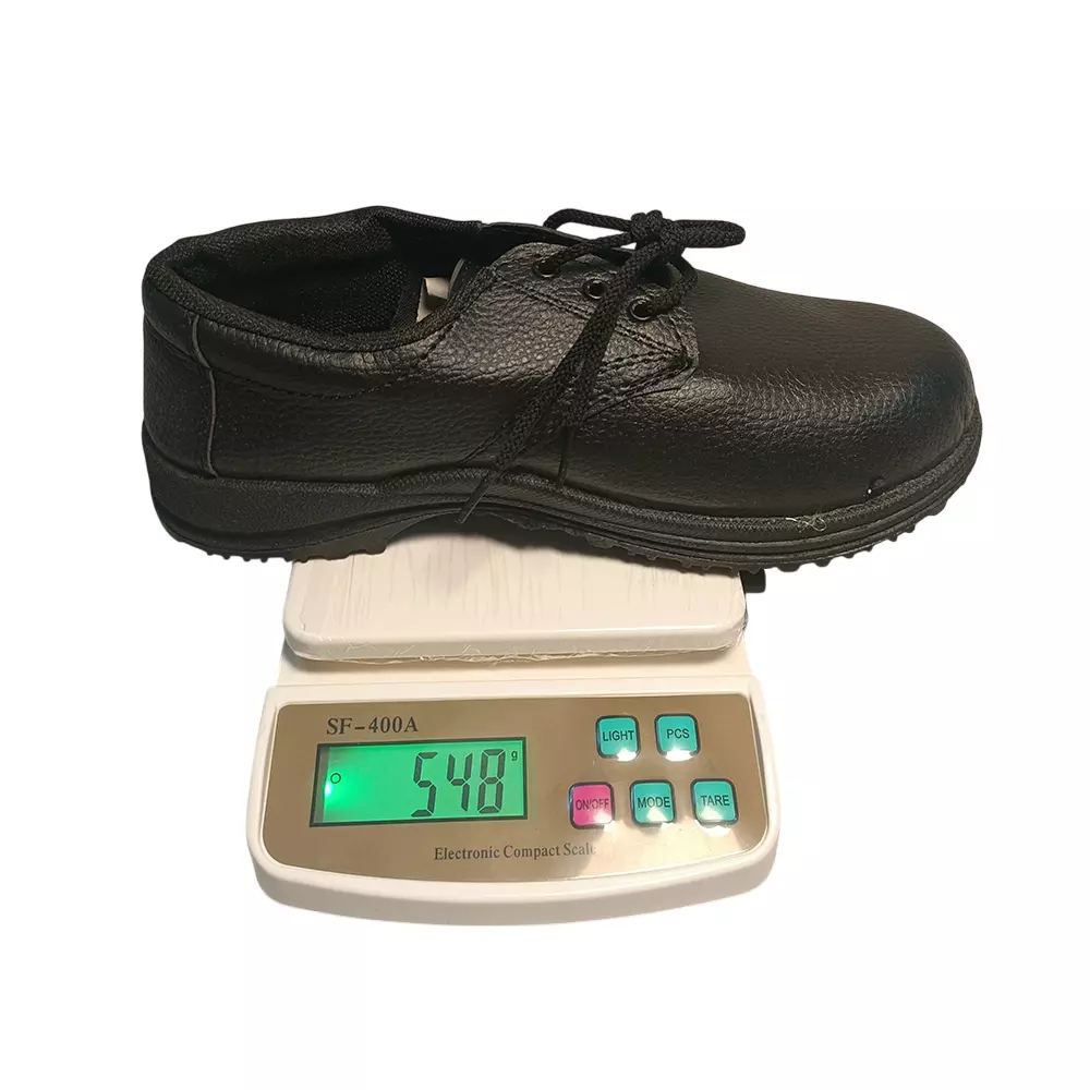 Safari Pro Steel Toe Derby Safety Shoes Low Ankle Size UK 9 Black Model Power