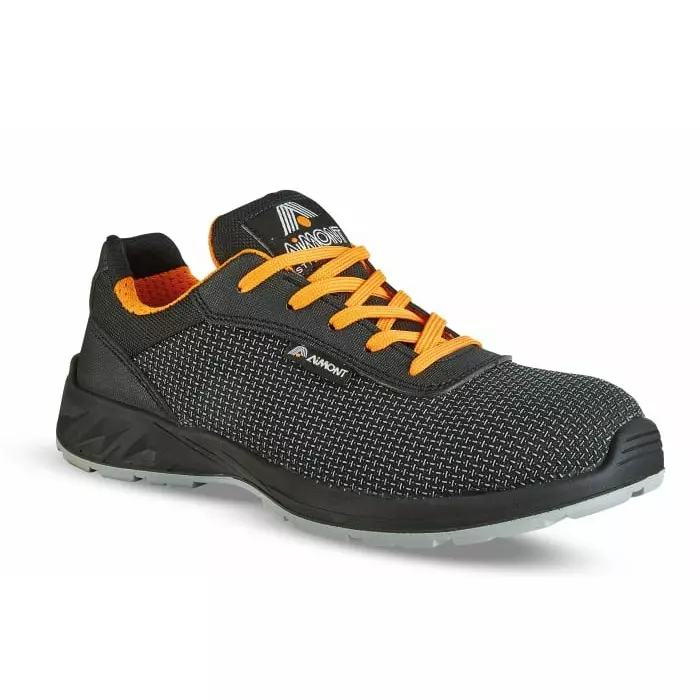 AIMONT DIAMONT METAL FREE UnisexBlack Orange Composite Toe Capped Safety Trainers UK 10 EU 44, HAVOC DM20184 44