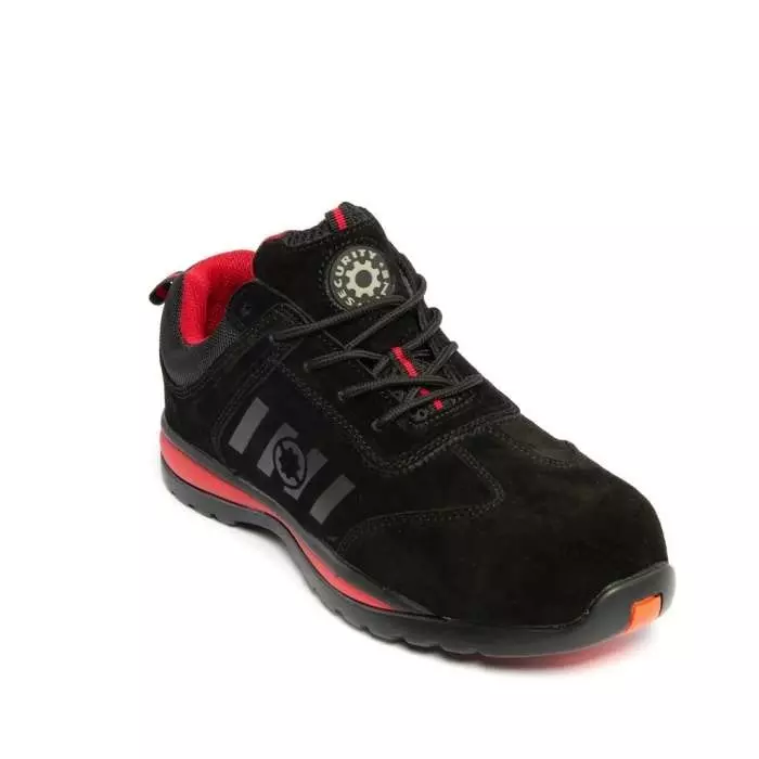 Himalayan 4204 Unisex Black CompositeToe Capped Safety Trainers UK 8, 4204BK080 (1 Pair)