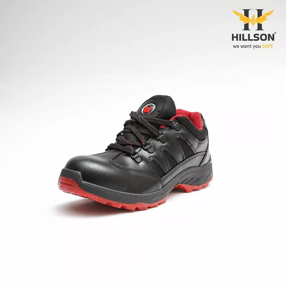 hillson-swag-1903-robust-synthetic-leather-dual-density-steel-toe-black-safey-shoes-size-10
