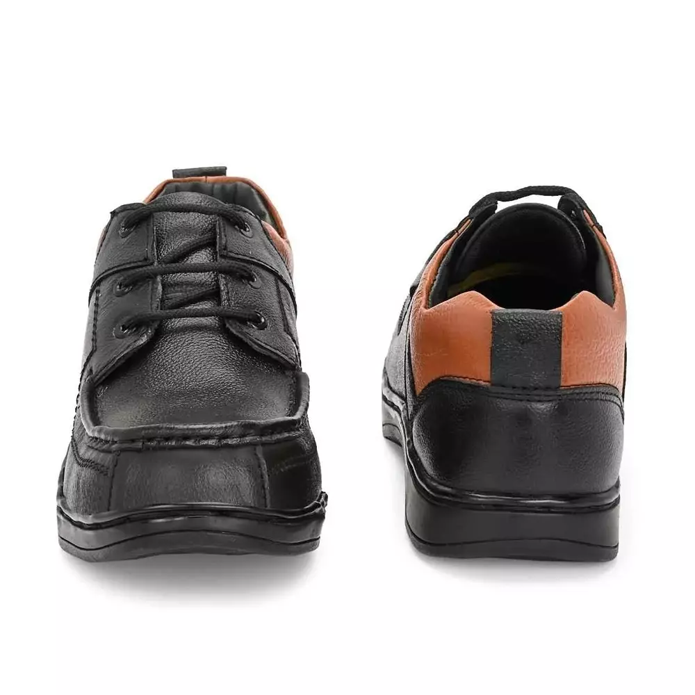 armaduro-steel-toe-safety-shoes-tpr-sole-low-ankle-black-brown-size-uk-7-ad1033