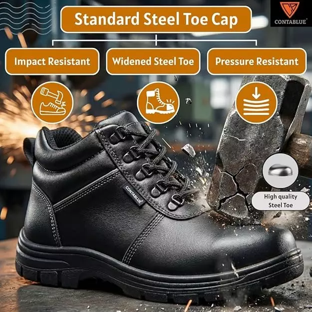 contablue-steel-toe-safety-shoes-pu-sole-high-ankle-black-leather-size-uk-12-rival_black