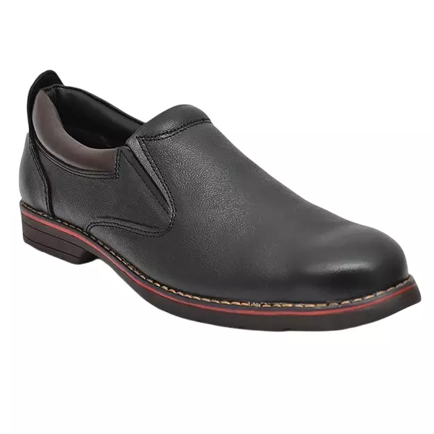 Torzu Steel Toe Safety Shoes TPR Sole Low Ankle Black Real Leather Size UK 9