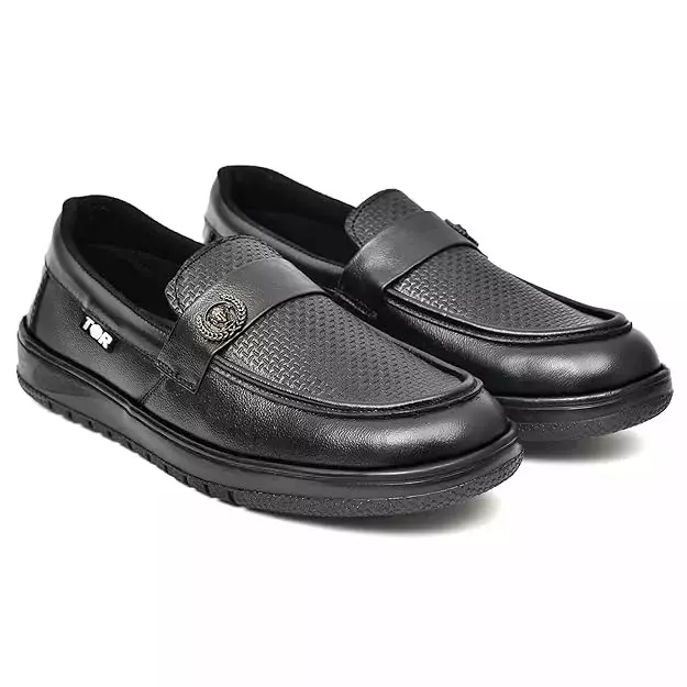 tor-safety-shoes-low-ankle-thermoplastic-elastomers-sole-black-size-uk-10-tor-1097-pack-of-3-pair
