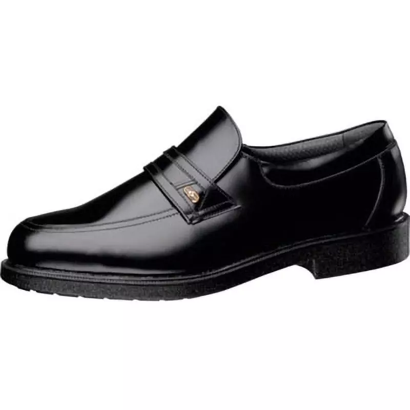 MIDORI Vented Bottom Men'S Shoes Cow Chrome Leather UK 8 Size Black, MG1326S