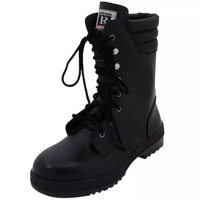 MIDORI Rubber Tech Cow Chrome Leather (Soft Embossing) Black UK 5.5 Size, RT930