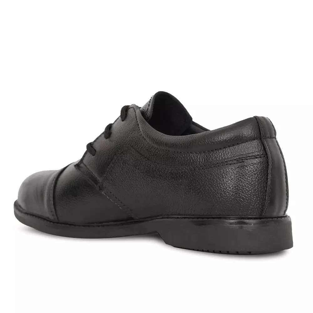 torzu-low-ankle-safety-shoes-steel-toe-leather-black-rubber-sole-uk-8-size-for-industrial-office-use-tzu-st-isi-blk-a-023