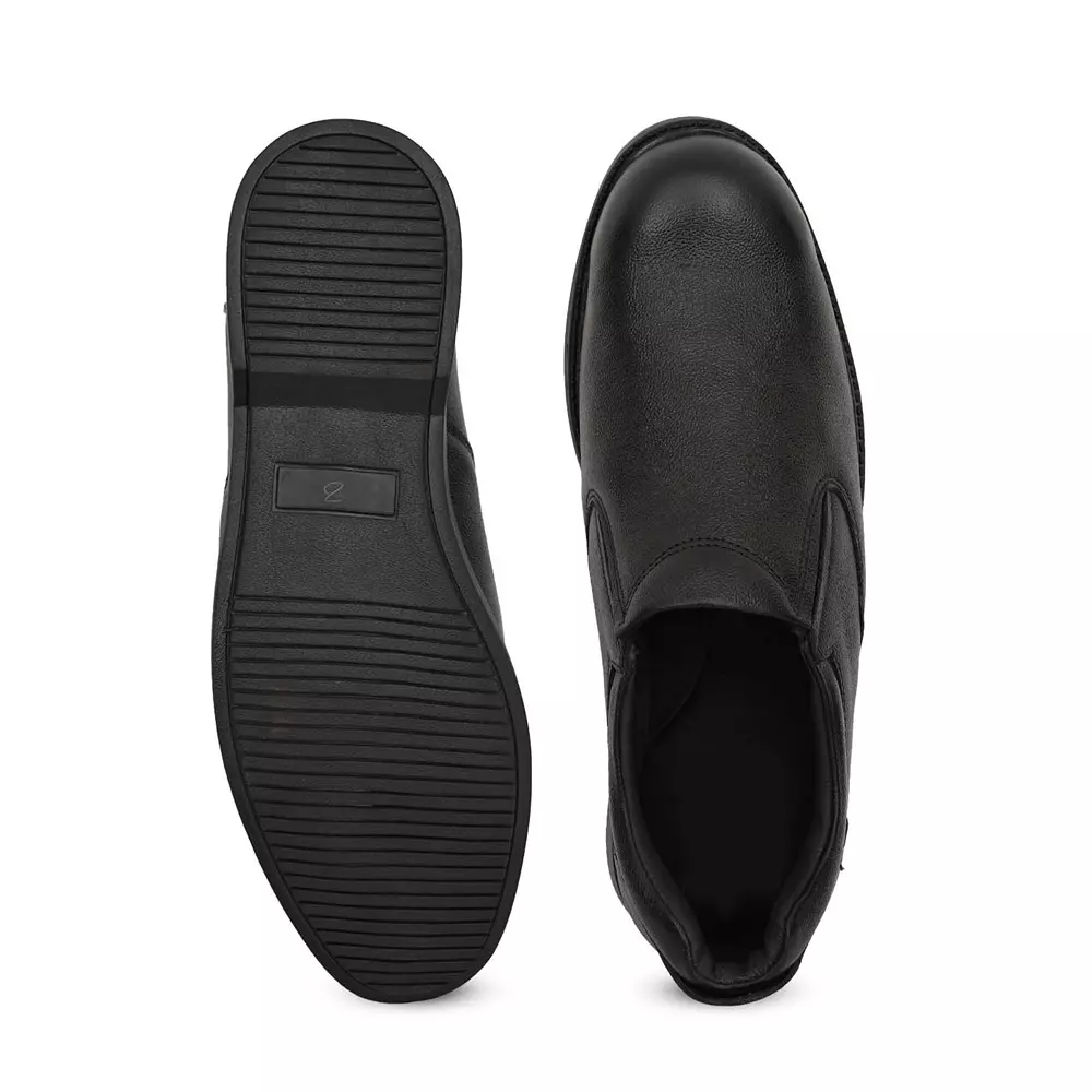 tor-safety-shoes-steel-toe-low-ankle-rubber-sole-leather-size-uk-8-black-tzu-st-isi-blk-221
