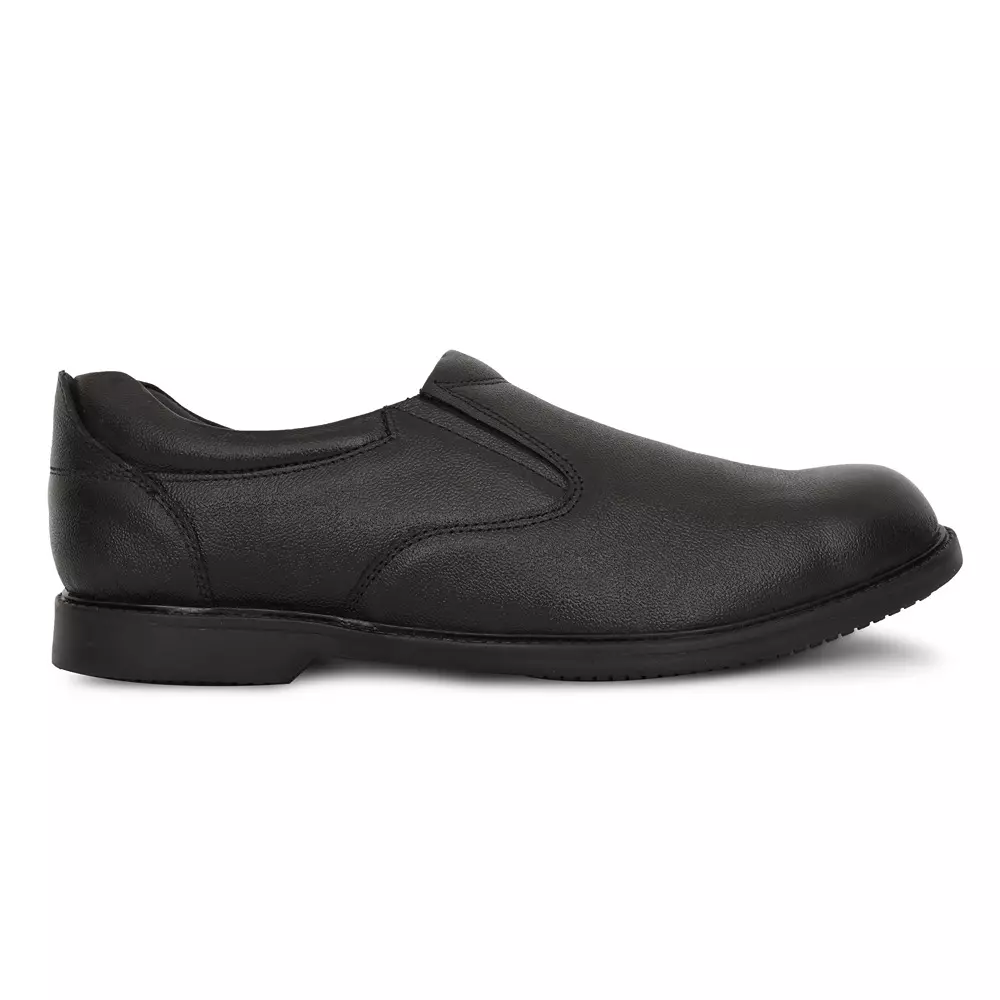 tor-safety-shoes-steel-toe-low-ankle-rubber-sole-leather-size-uk-8-black-tzu-st-isi-blk-221