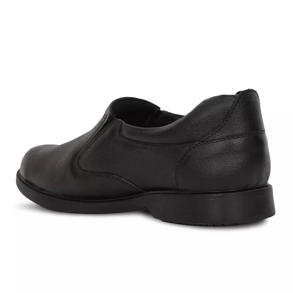 tor-safety-shoes-steel-toe-low-ankle-rubber-sole-leather-size-uk-8-black-tzu-st-isi-blk-221