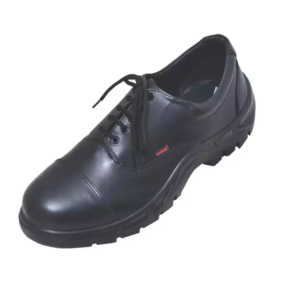 Karam Occupational Steel Toe Safety Shoes Low Ankle Black Size UK 10, FS150BL(WWSAPN)