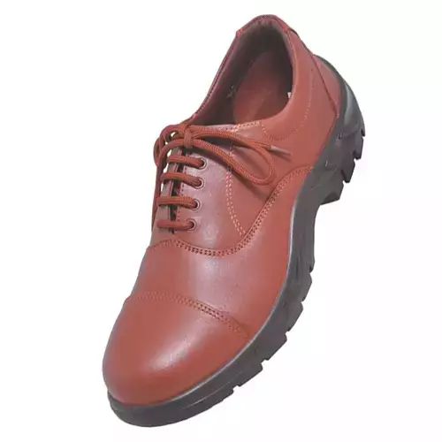 Karam Occupational Steel Toe Safety Shoes Low Ankle Brown Size UK 12, FS150BR(WWSAPN)