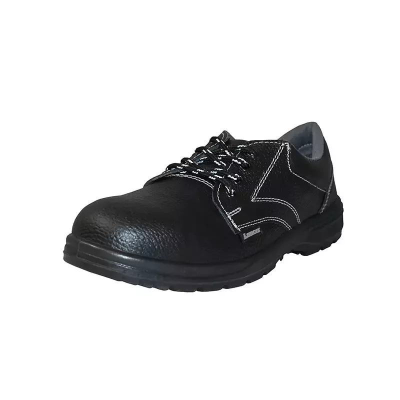 Lancer Steel Toe Safety Shoe Single Density PU Sole UK 9 Black, TP-223
