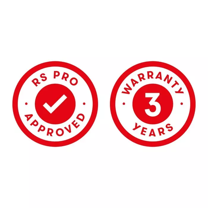 RS PRO 500 mm Vinyl Fire Exit Arrow 1366412