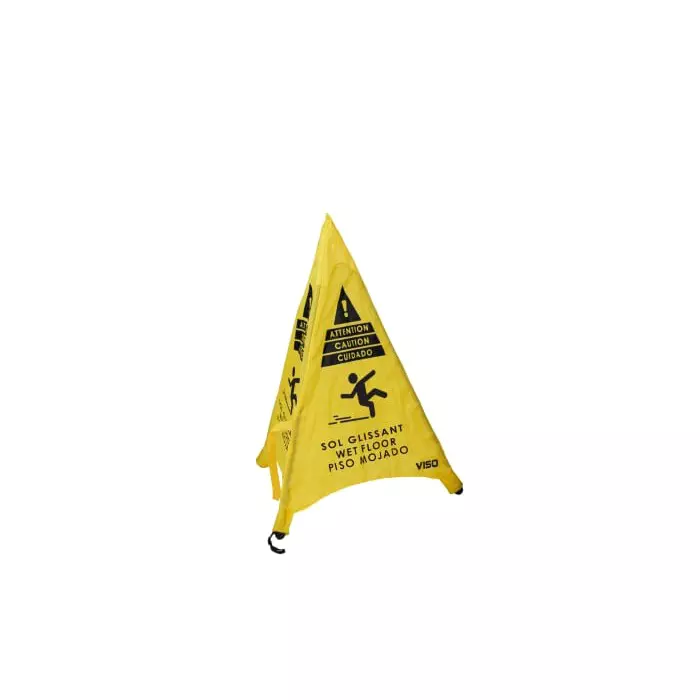 Buy RS PRO General Hazard Hazard Warning Sign (French/English/Spanish) Model No 2267853 from Industrybuying.com