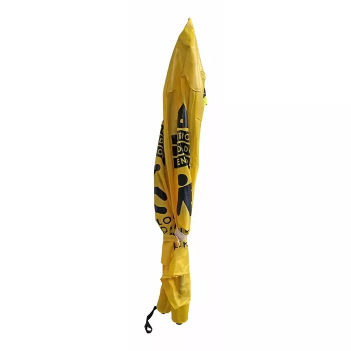 RS PRO General Hazard Hazard Warning Sign (French/English/Spanish) Model No 2267853