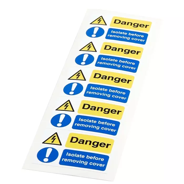 rs-pro-blackbluewhiteyellow-vinyl-safety-labels-danger-isolated-before-removing-cover-text-40-mm-x-60-mm-model-no-7760951-1-bag-of-5