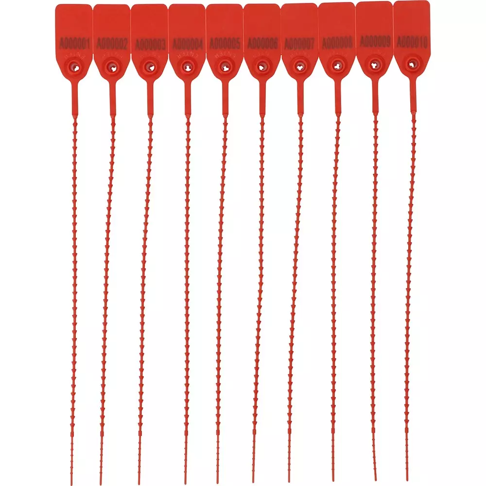 MonotaRO Seal Red (Strap part) Φ2.8x210 mm, 50575876 (Set of 100 Pcs)