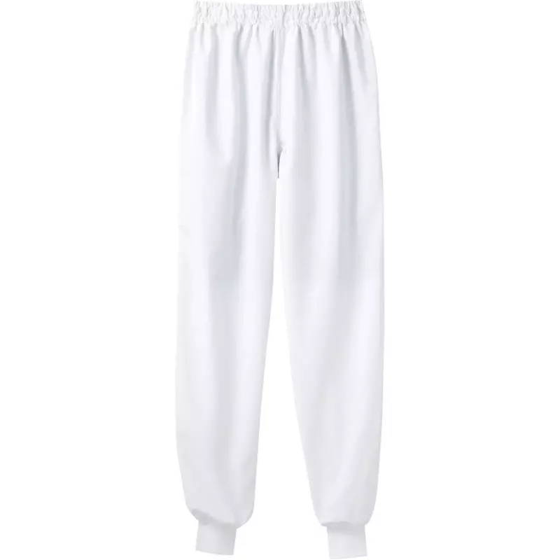 MonotaRO Food Grade Pants Unisex White 5L Size, MO-FFRLPT-5L