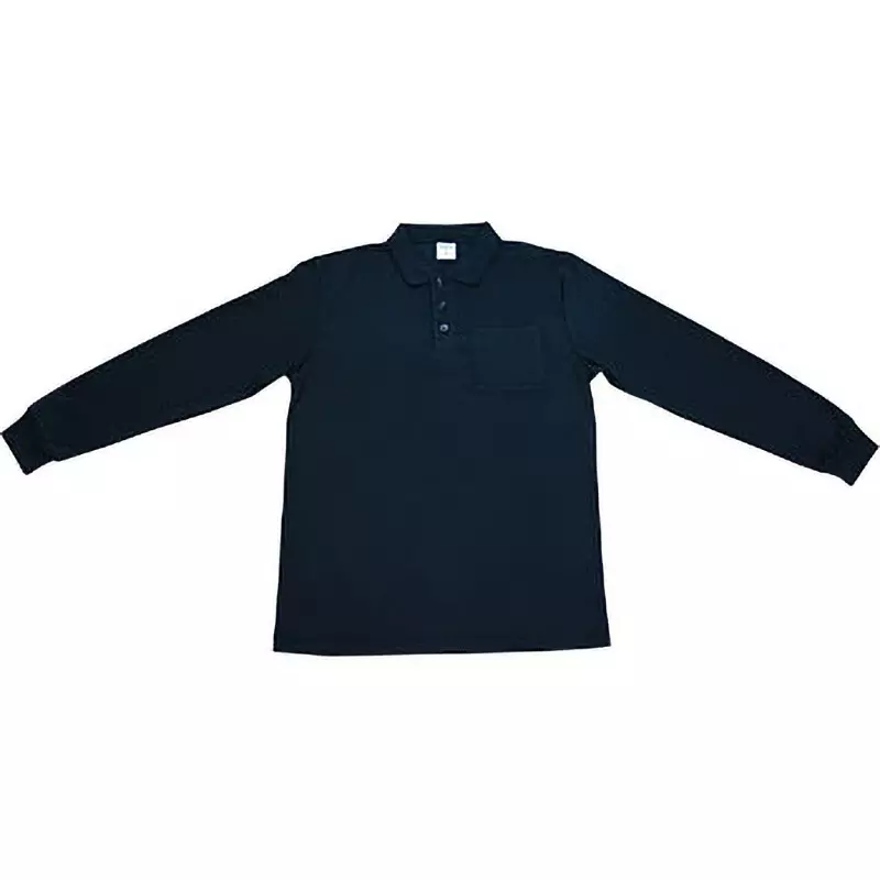 monotaro-quick-dry-long-sleeve-polo-shirts-black-l-size-mp2000