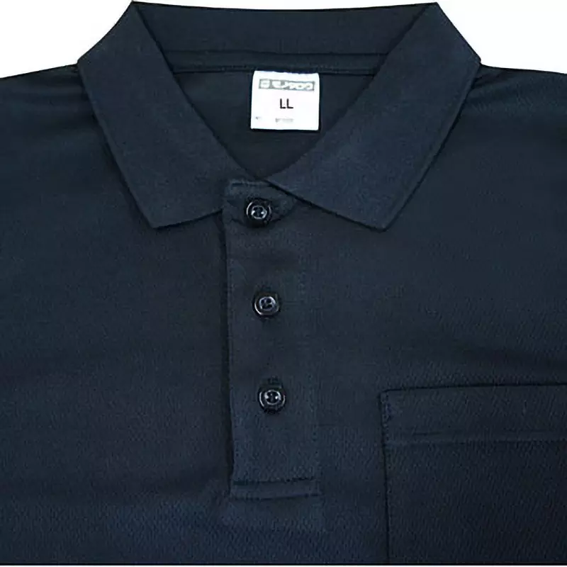 monotaro-quick-dry-long-sleeve-polo-shirts-black-ll-size-mp2000