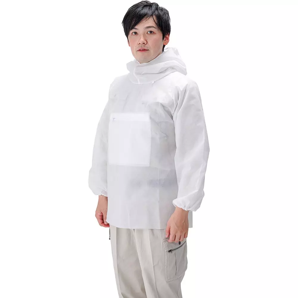 MonotaRO Yakke Non-Woven Fabric Disposable White LL Size, 21345329