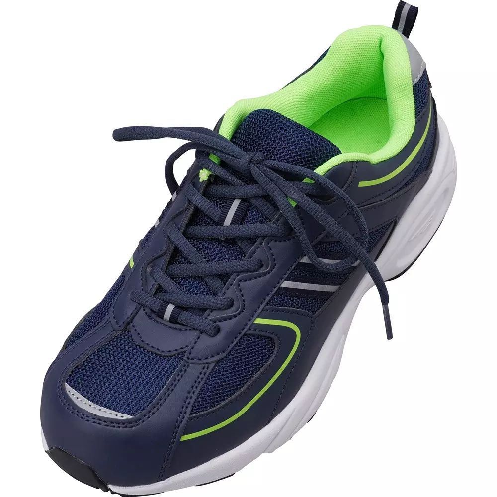 MonotaRO Safety Sneakers Lightweight Wide Navy 27 Size, 23983480