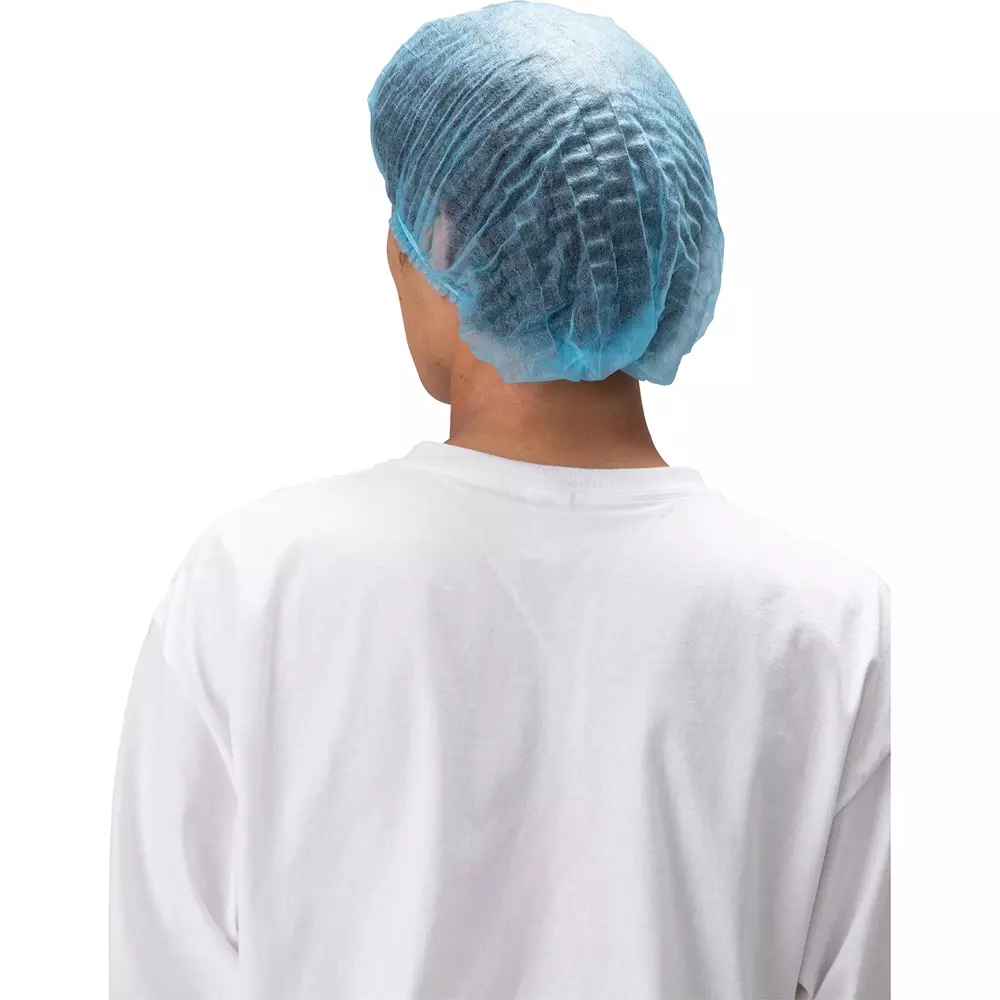 monotaro-disposable-bouffant-cap-mob-cap-blue-free-size-8742772-pack-of-100-pcs