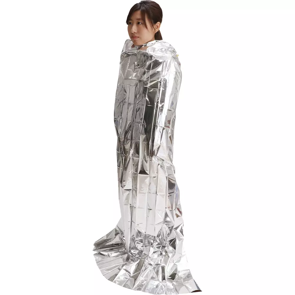 MonotaRO Emergency Thermal Blankets Foil Blanket Gold / Silver, 44989158