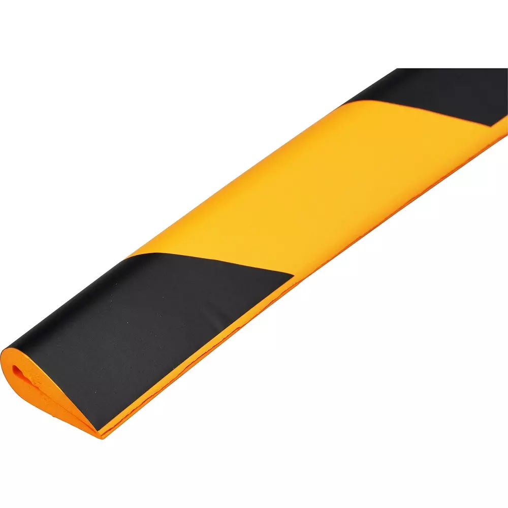 MonotaRO Safety U-Shaped Edge Guard Cushion Black and Yellow, 24360543