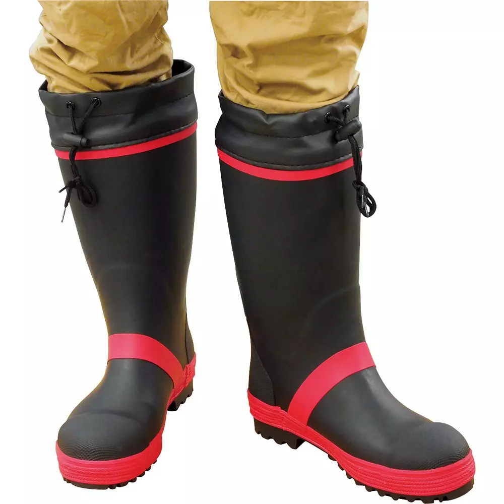 monotaro-safety-boots-with-drawstring-black-x-red-27-cm-size-16342454
