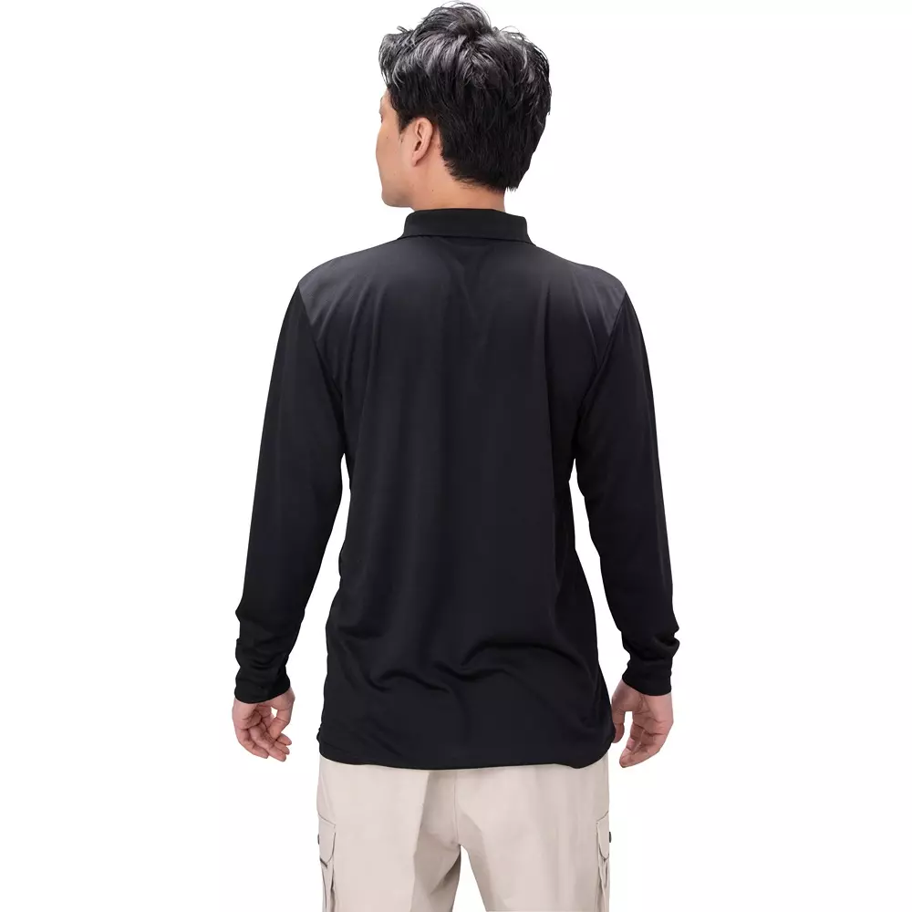 monotaro-quick-dry-long-sleeve-polo-shirts-black-m-size-mp2000