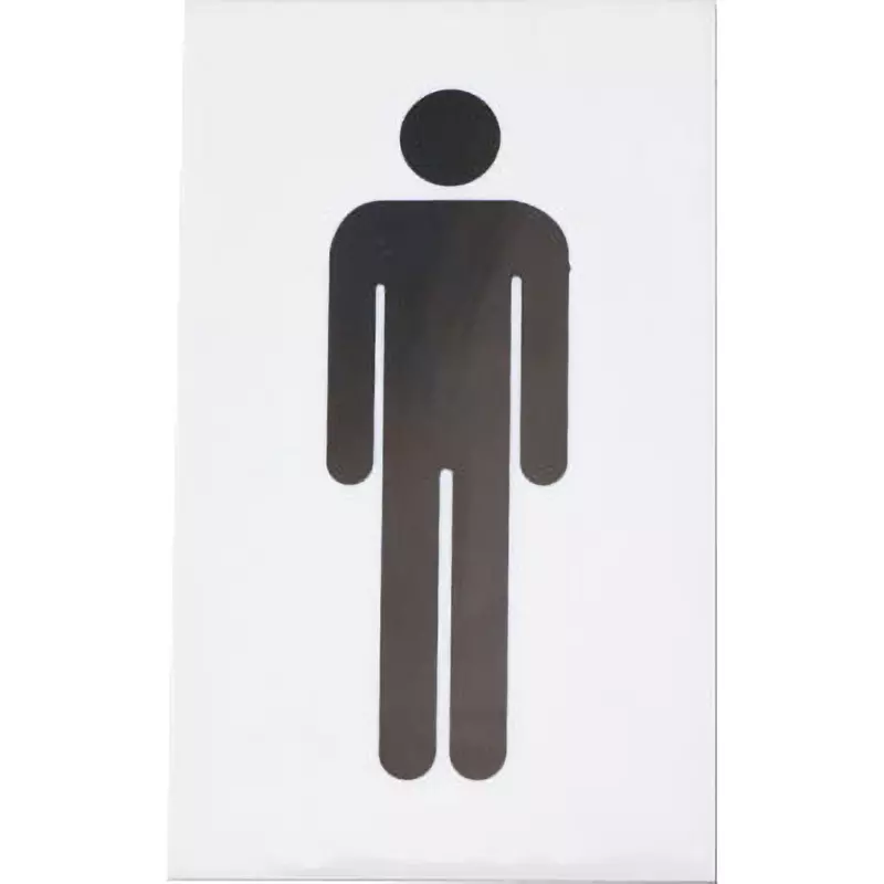 MonotaRO Picto Sign Acrylic male 100x60 mm, 26448723