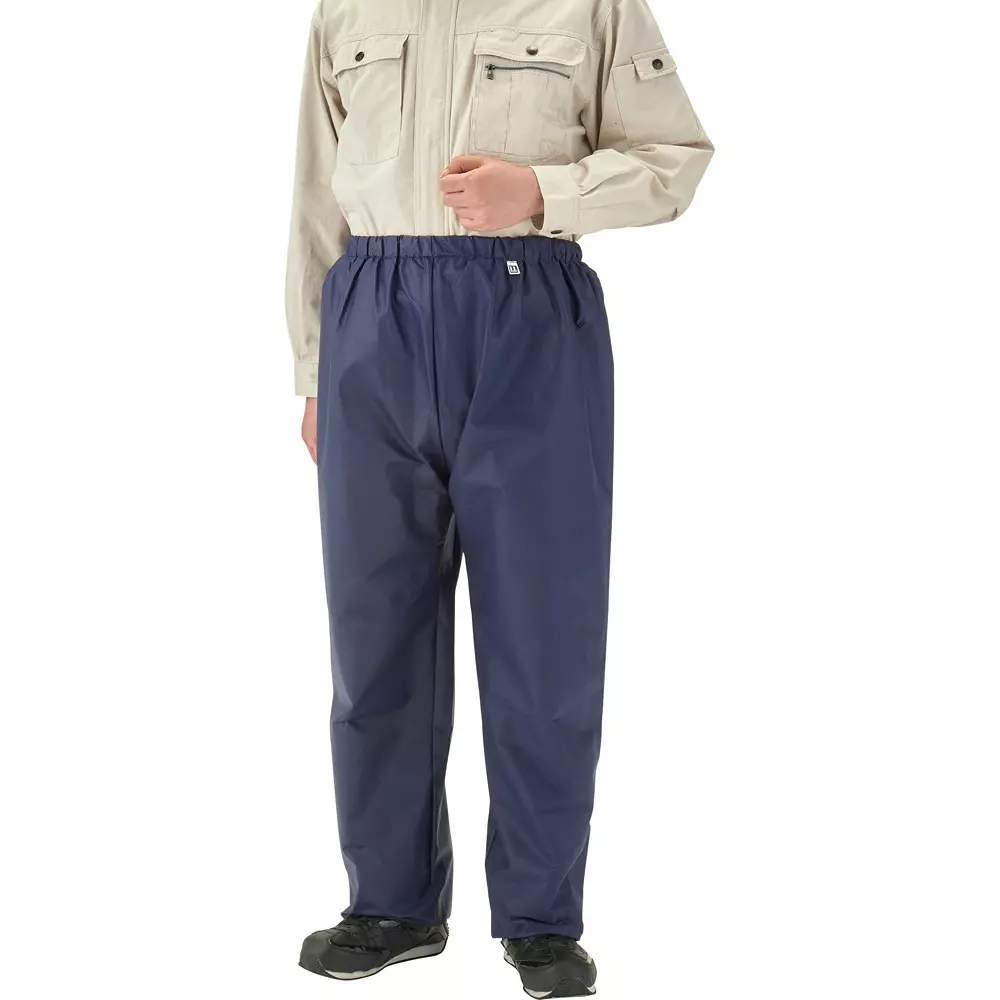 MonotaRO Trousers Non-Woven Disposable Navy blue M Size, 21347158