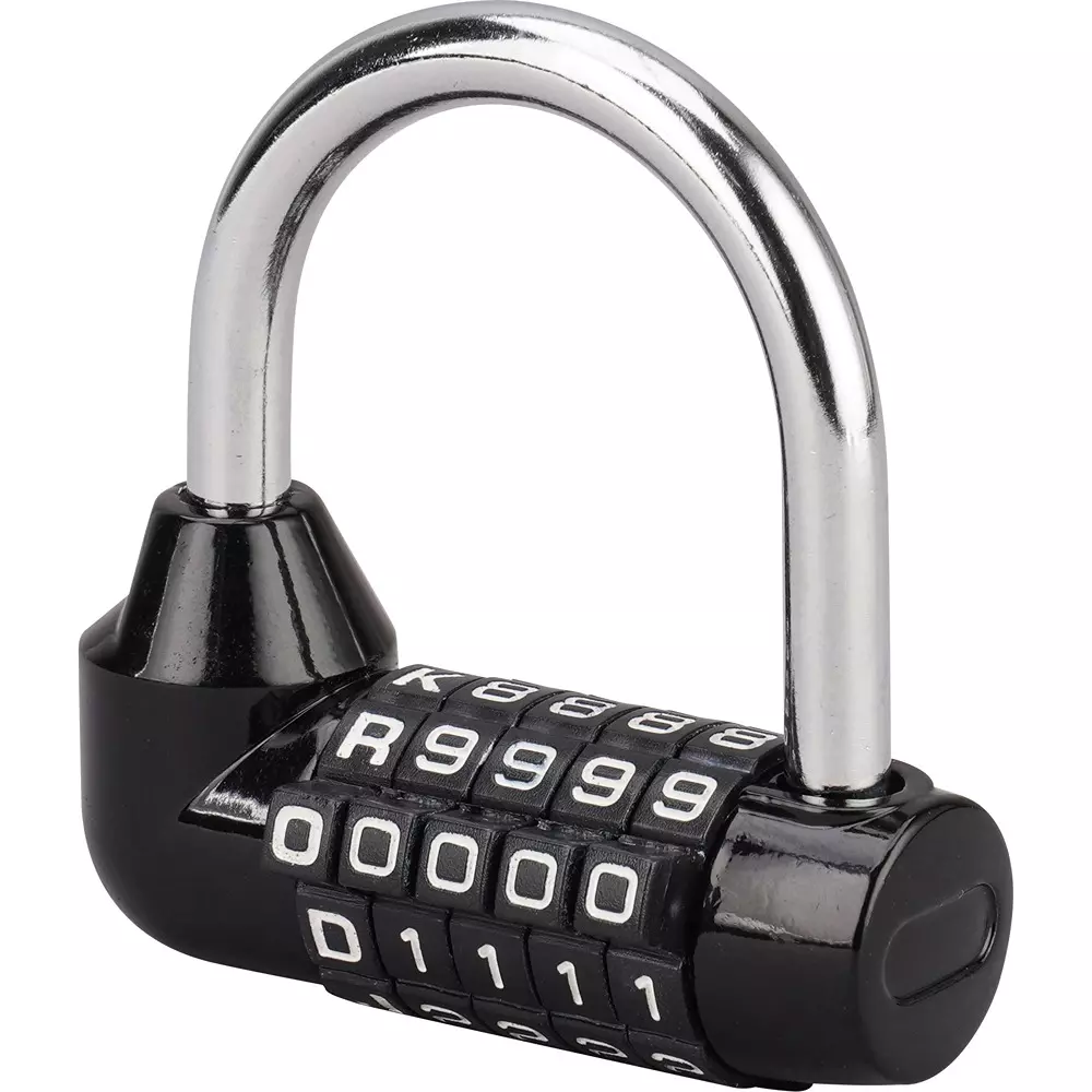 MonotaRO Combination Lock Wide with Material vine Steel for Industrial and Daily Use Applications, 29902507