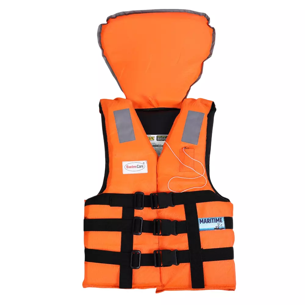AOSSPL Life Jacket Orange Type III PFD 140 N Buoyancy