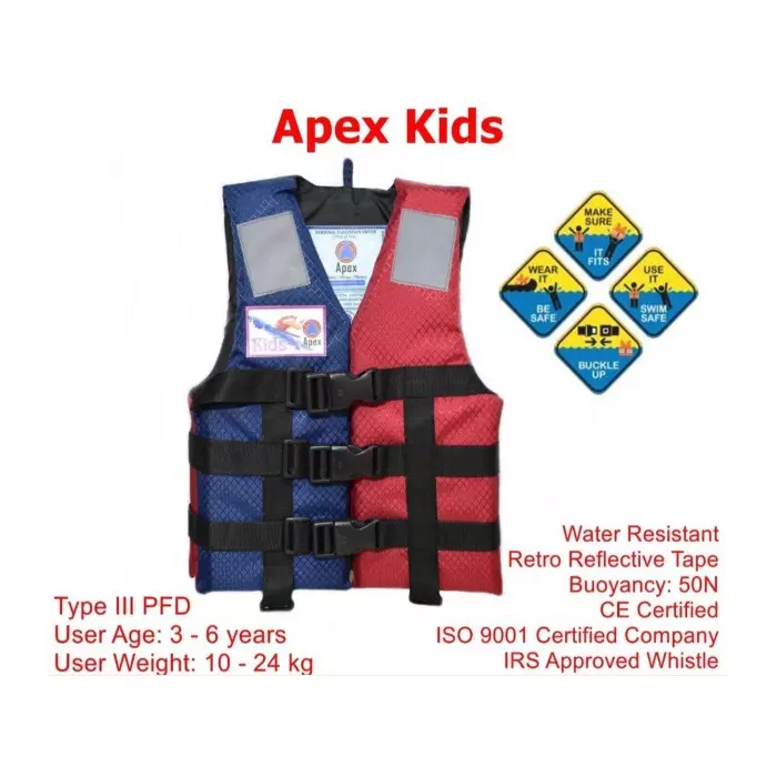 generic-apex-kids-life-jacket-type-iii-pfd-red-blue-color-for-10-24-kg-user