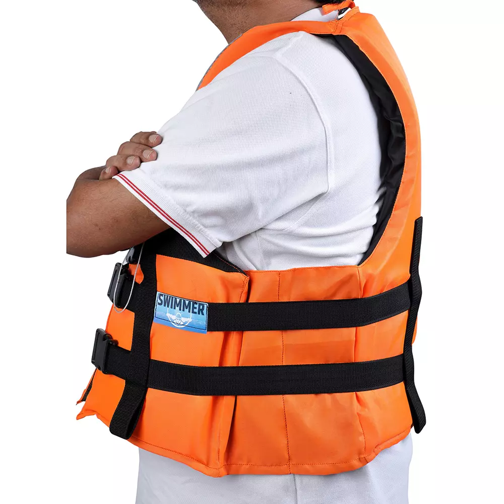 AOSSPL Life Jacket Orange Type III PFD 120 N Buoyancy