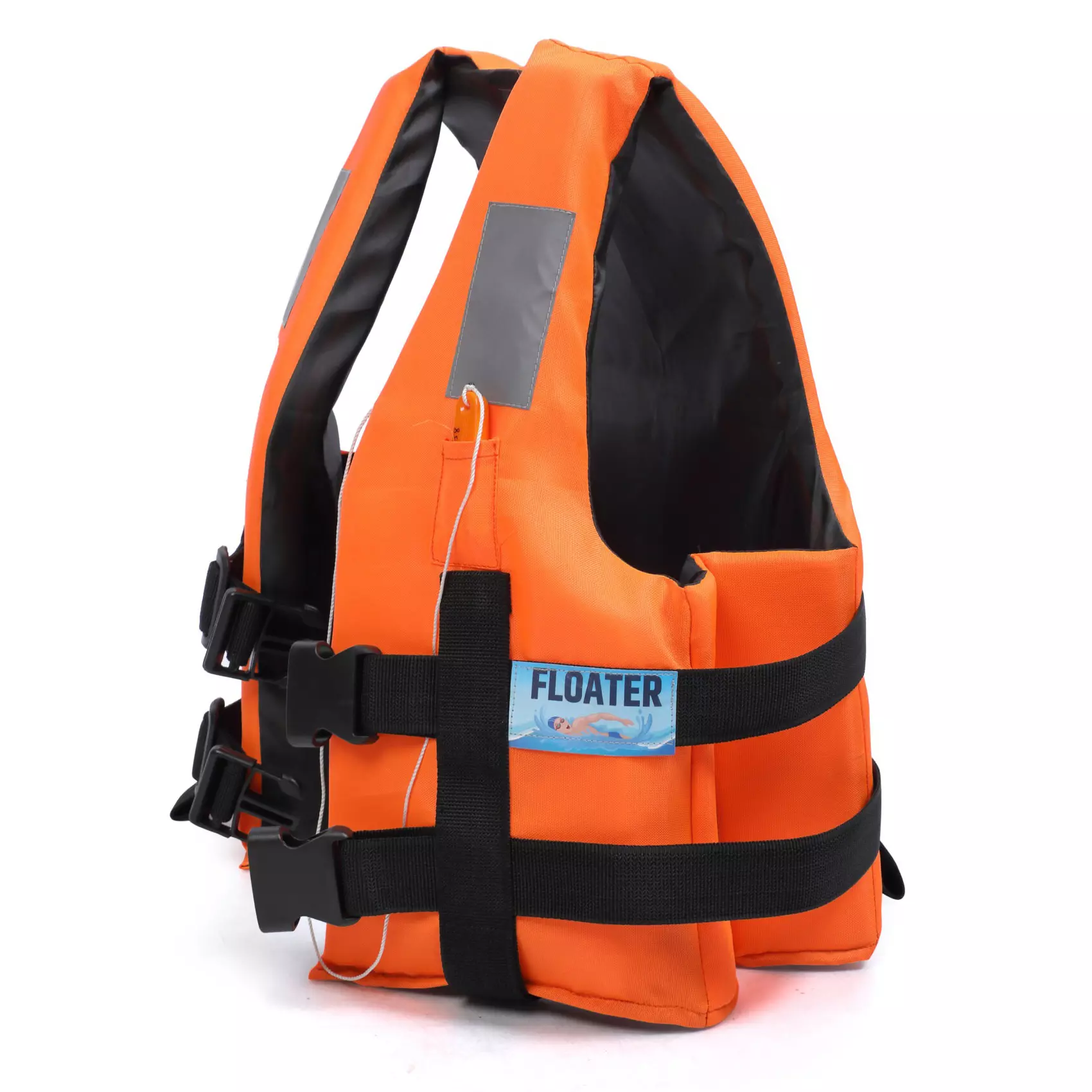 swimcare-safety-life-jacket-iii-pfd-free-size-orange-reflective-water-repellent-fabric-upto-50-kg-load-capacity-for-lakes-river-safety-floater-pack-of-5-pcs