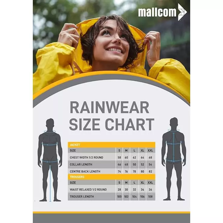 mallcom-nimbus-rainwear-suit-waterproof-seam-sealed-pu-coated-polyester-with-velcro-closure-detachable-hood-size-m