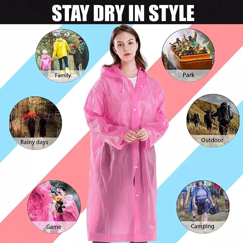 warnmat-unisex-raincoat-made-of-waterproof-pvc-plastic-pink-color-free-size-and-button-closure-pack-of-10