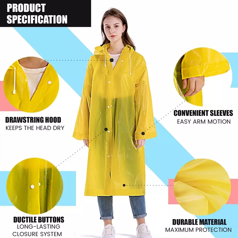 warnmat-unisex-raincoat-made-of-waterproof-pvc-plastic-yellow-color-free-size-and-button-closure-pack-of-20
