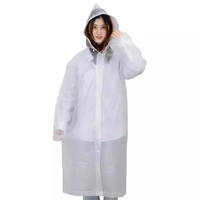DELI Raincoat F Size, EVA Material, 110 mm Length, DL553010