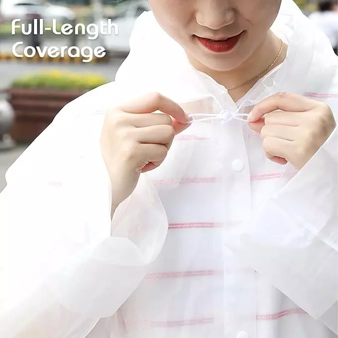 DELI Raincoat F Size, EVA Material, 110 mm Length, DL553010