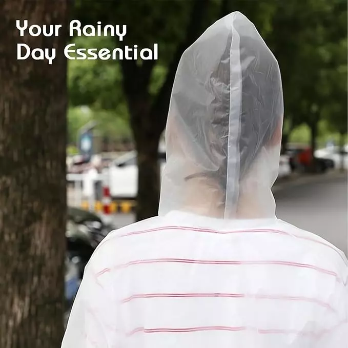 DELI Raincoat F Size, EVA Material, 110 mm Length, DL553010