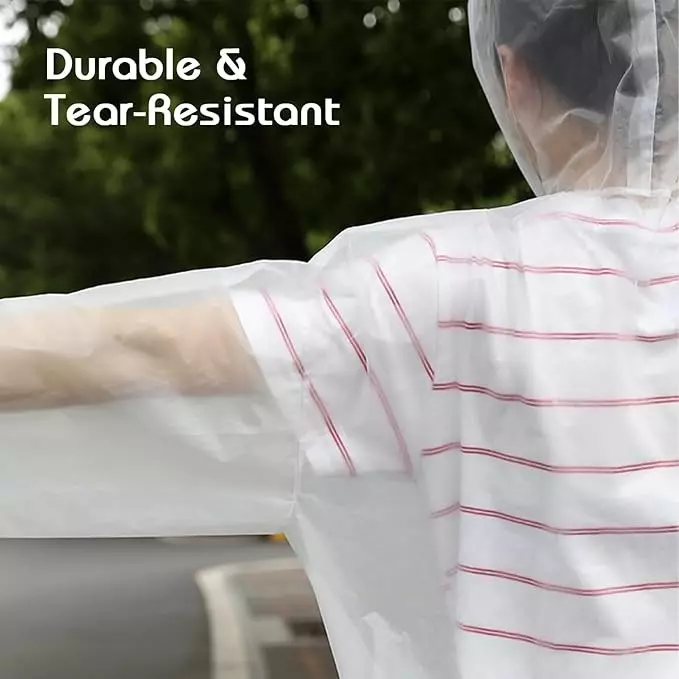 DELI Raincoat F Size, EVA Material, 110 mm Length, DL553010