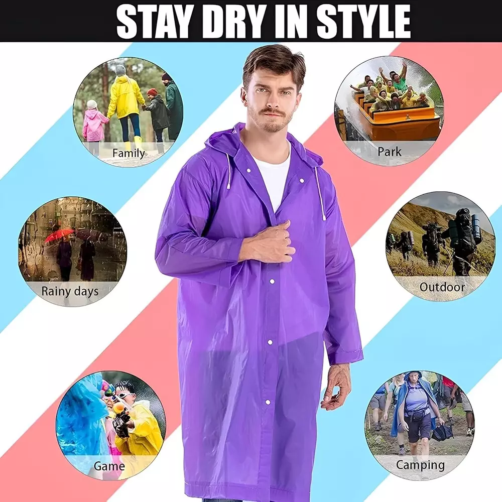 warnmat-unisex-raincoat-made-of-waterproof-pvc-plastic-purple-color-free-size-and-button-closure