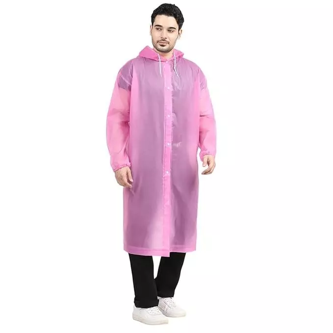 warnmat-unisex-raincoat-made-of-waterproof-pvc-plastic-pink-color-free-size-and-button-closure-pack-of-20